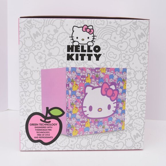 NIB Hello Kitty & Friends Mini Fridge Sanrio Cutesy Core Pink Aesthetic Cooler - Picture 2 of 14